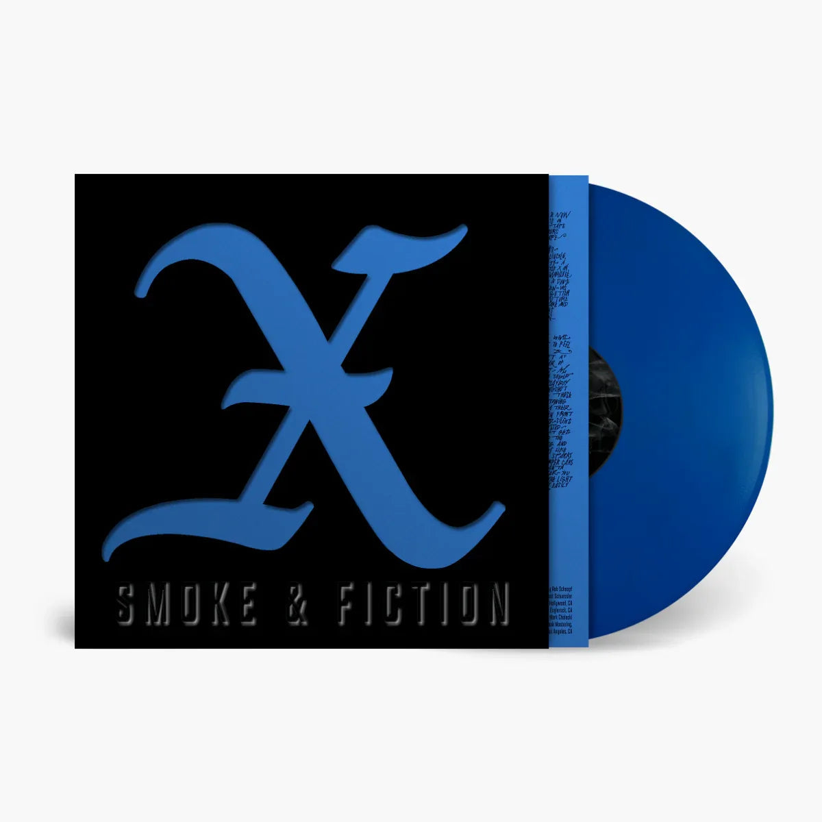 X - Smoke & Fiction (Indie Exclusive, Vinyl, Blue) (LP) - Joco Records