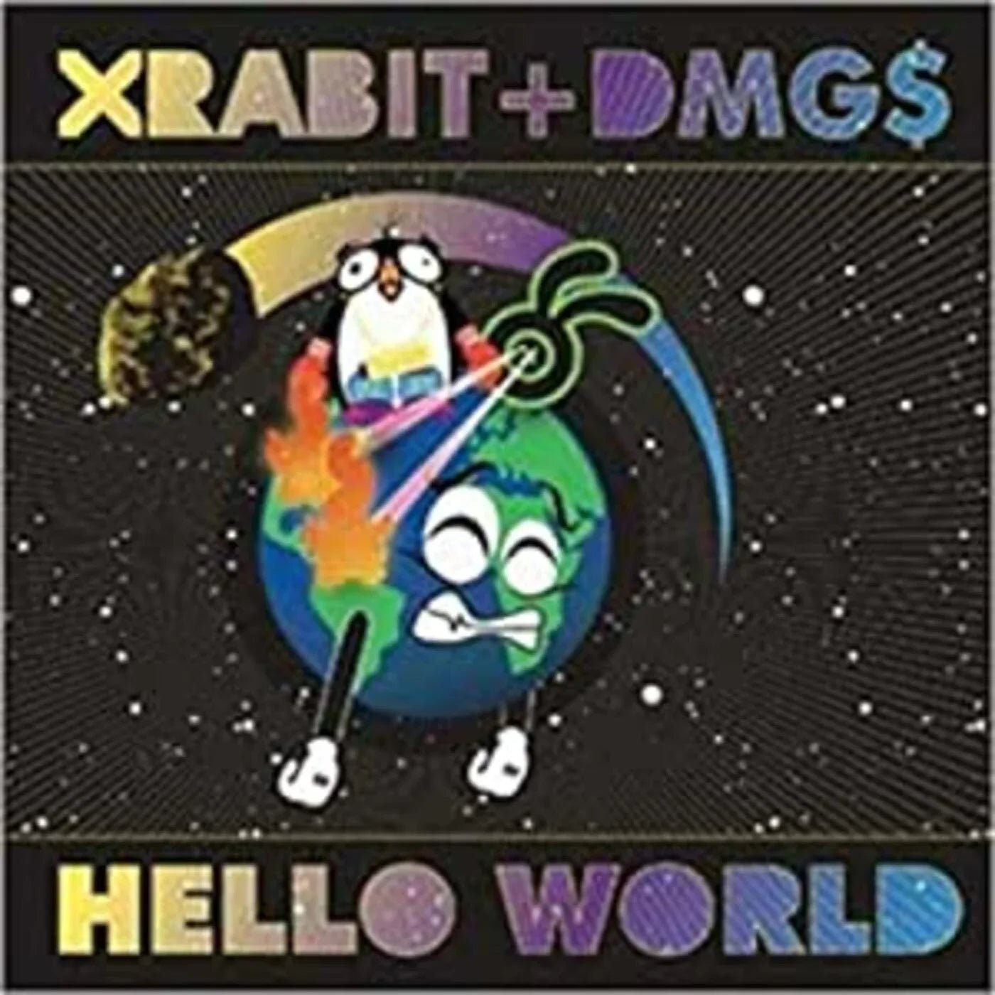 Xrabit + Dmg$ - Hello World (2 LP) - Joco Records
