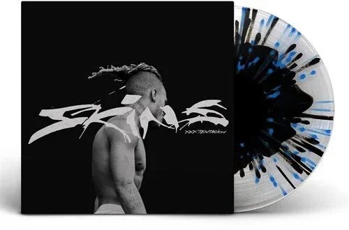 XXXTENTACION - Skins (Limited Edition, Clear, Black & Blue Splatter Vinyl) (2 LP) - Joco Records