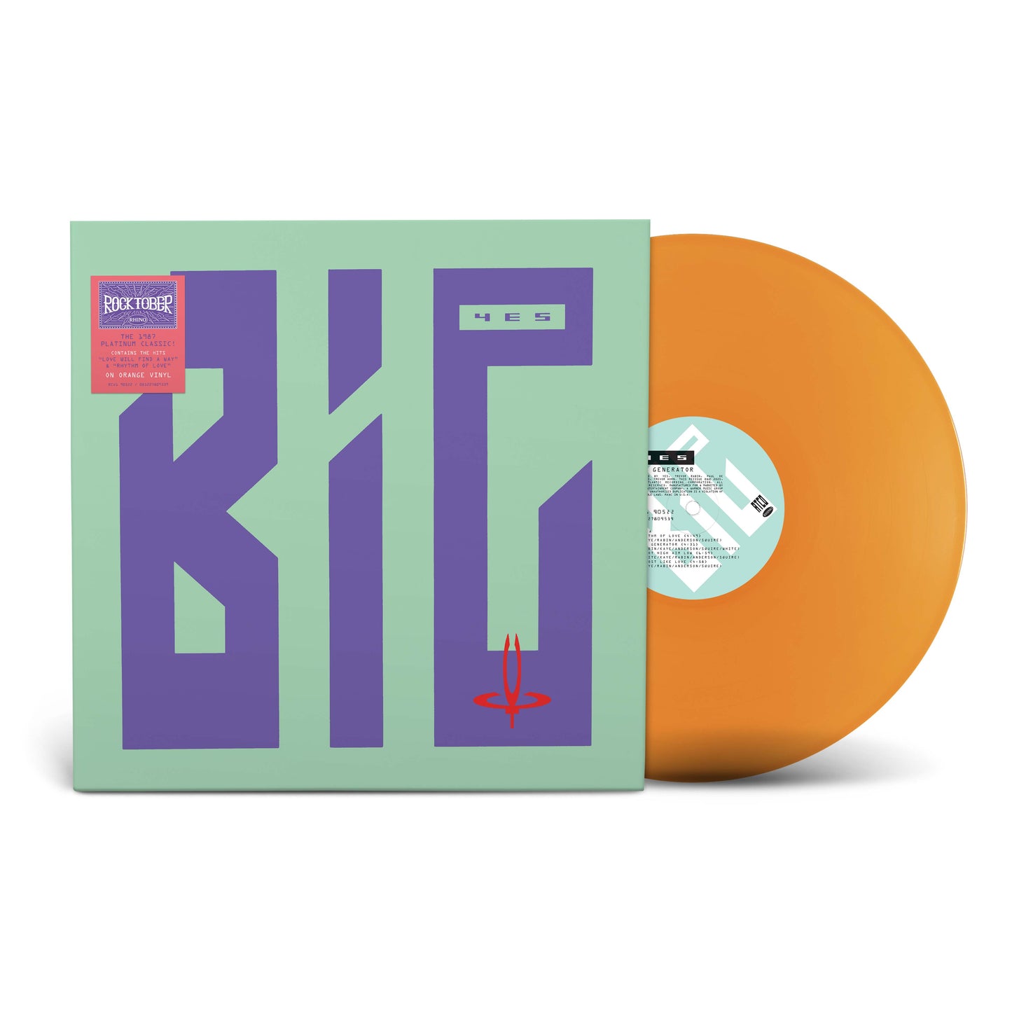 Yes - Big Generator (Rocktober 2025 Exclusive) (LP Orange Vinyl)
