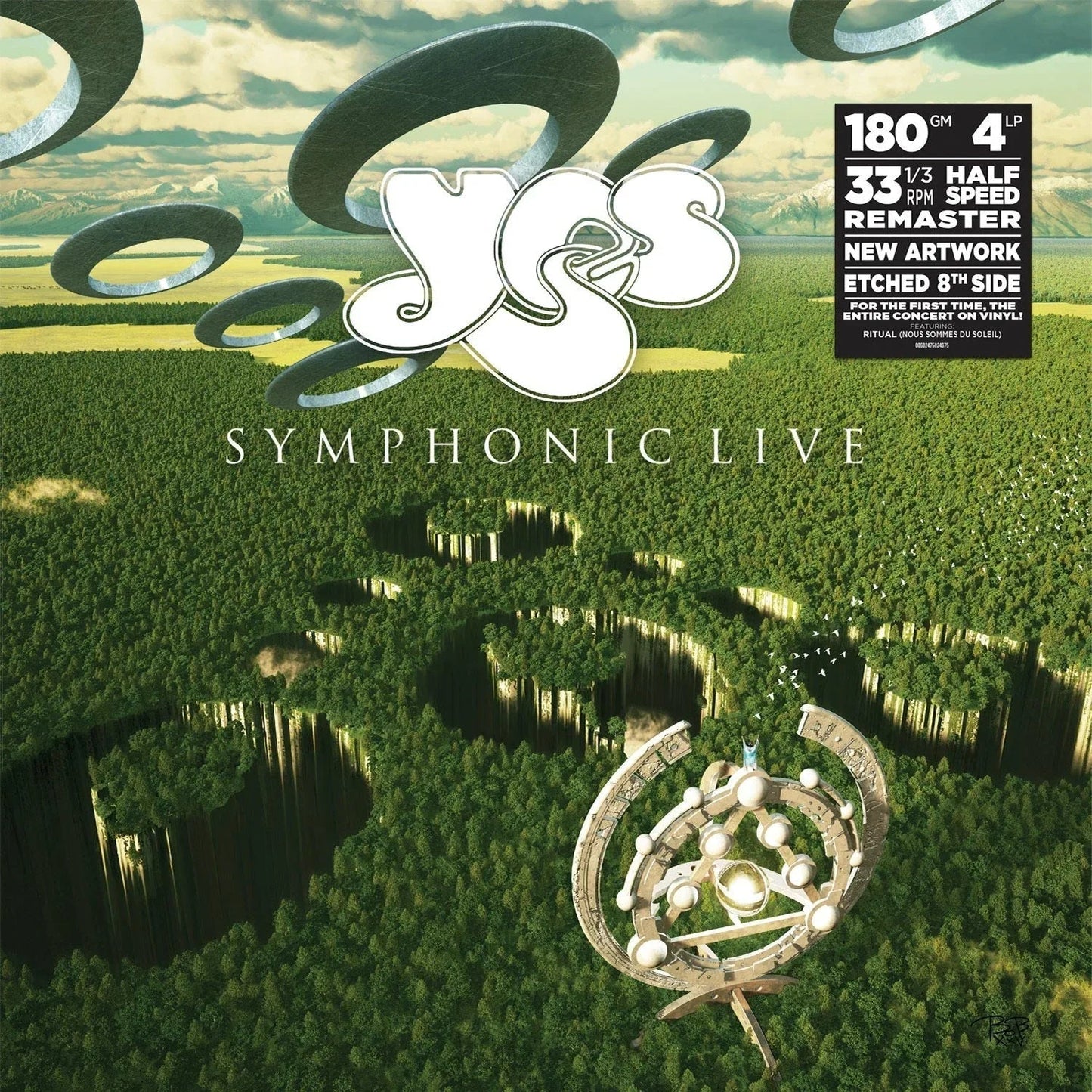 Yes - Symphonic Live (Limited Edition 180 Gram) (Half - Speed) (5 LP) - Joco Records