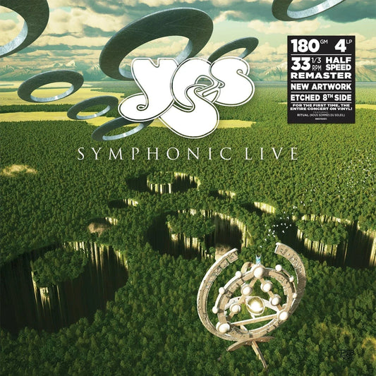 Yes - Symphonic Live (Limited Edition 180 Gram) (Half - Speed) (5 LP) - Joco Records