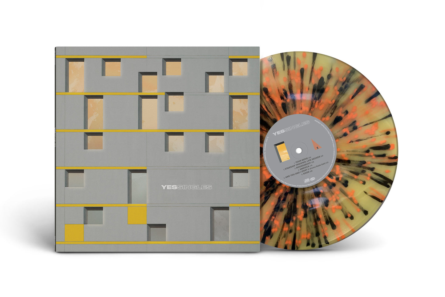 Yes - Yessingles (Rocktober) (Yellow/Orange/Black Splatter Vinyl) - Joco Records