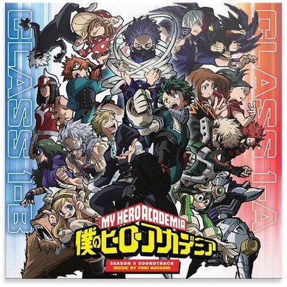 Yuki Hayashi - My Hero Academia: Season 5 (Original Series Soundtrack) (Blue & Red Vinyl) (2 LP) - Joco Records