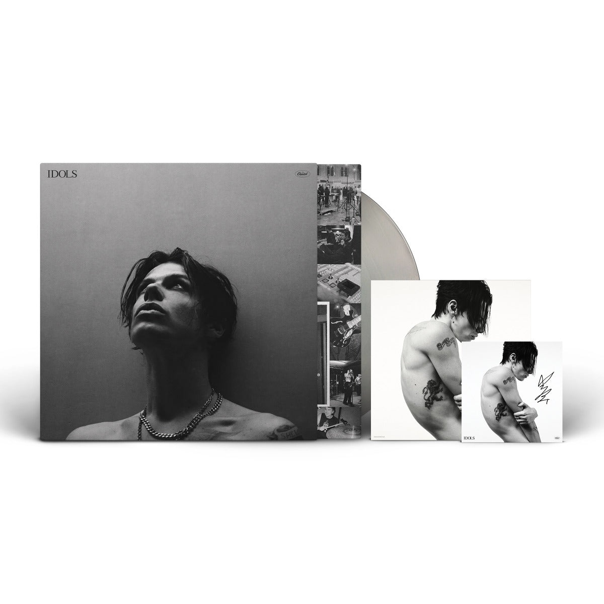 YUNGBLUD - Idols (Indie Exclusive, Supermoon Silver Vinyl, Signed Insert) (LP)