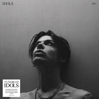 YUNGBLUD - Idols (Indie Exclusive, Supermoon Silver Vinyl, Signed Insert) (LP)