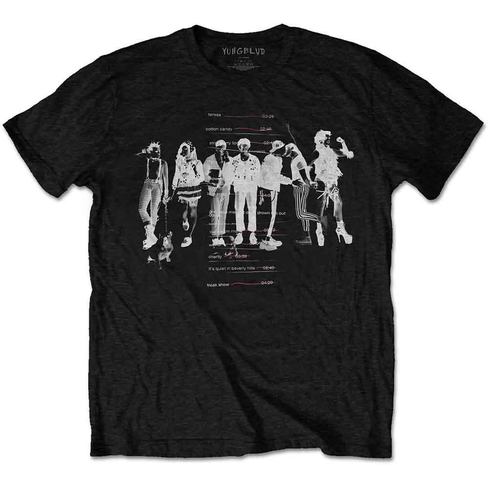 YUNGBLUD - Weird Track list (T-Shirt) - Joco Records