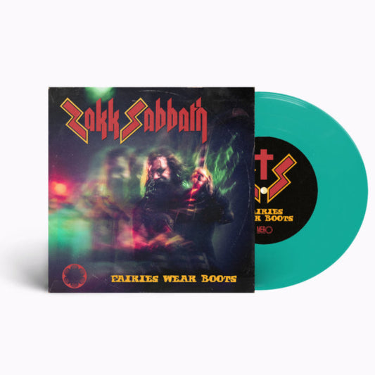 Zakk Sabbath - Fairies Wear Boots (Green Vinyl) (7" Single) - Joco Records