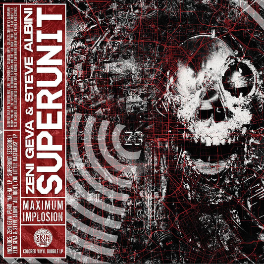 Zeni Geva & Steve Albini - Superunit: Maximum Implosion (Red & Random Vinyl) - Joco Records