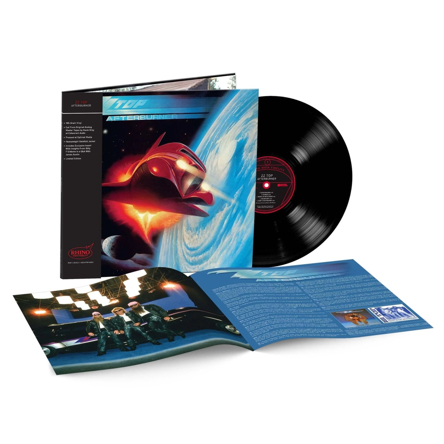 ZZ Top - Afterburner (Rhino Hi-Fi) (Rocktober 2025 Exclusive) (LP) - Joco Records