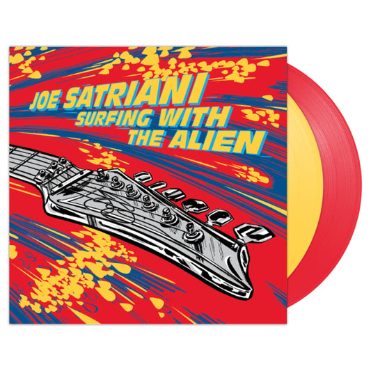 Joe Satriani - Surfing With The Alien (Deluxe Version) (Limited Edition, 150 Gram, Red & Yellow Vinyl) (LP) - Joco Records