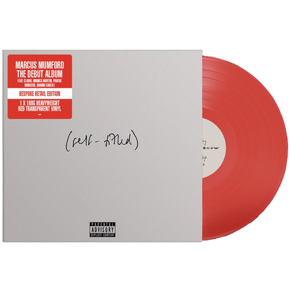 Marcus Mumford - (self-titled) (Indie Exclusive, Limited Edition, Red Transparent Vinyl) (LP) - Joco Records