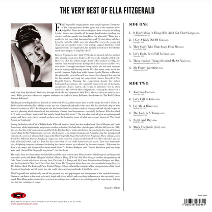Ella Fitzgerald - The Very Best Of (Limited Edition Import, 180 Gram, Blue Vinyl) (LP) - Joco Records