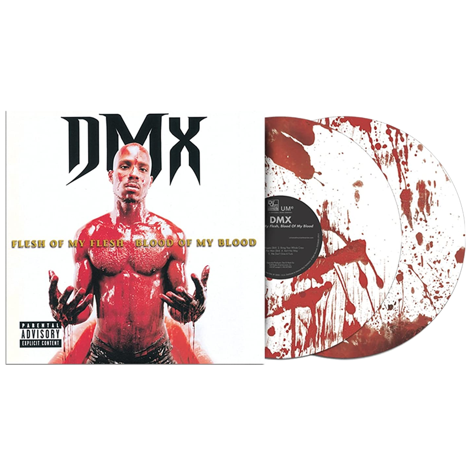 DMX - Flesh of My Flesh, Blood of My Blood (Explicit) (Limited Edition Blood Splatter Vinyl) (2 LP) - Joco Records