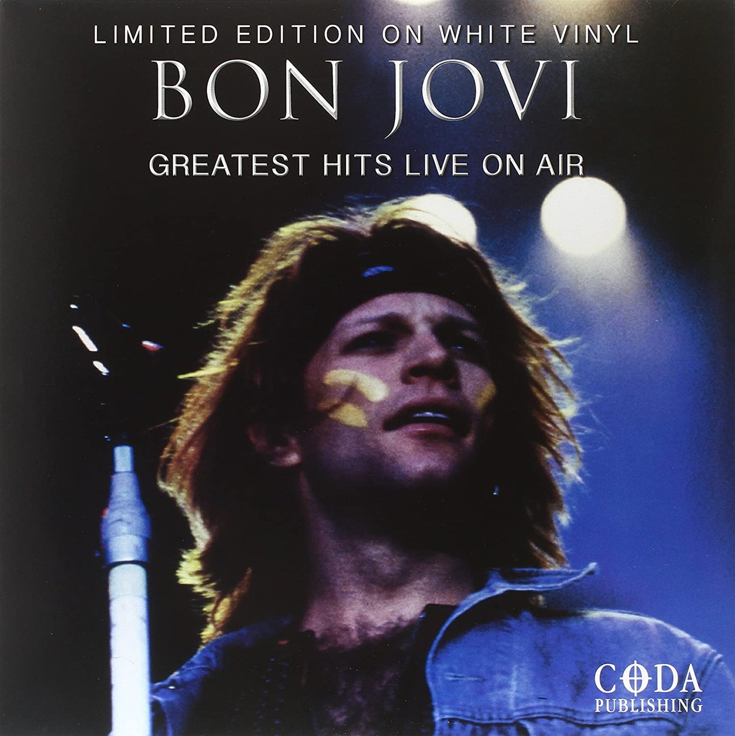 Bon Jovi - Greatest Hits Live On Air (Imoport, Broadcast Recording) (White Vinyl) (LP) - Joco Records