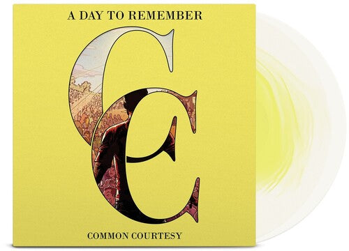 A Day to Remember - Common Courtesy (Lemon & Milky Clear Color Vinyl) (2 LP) - Joco Records