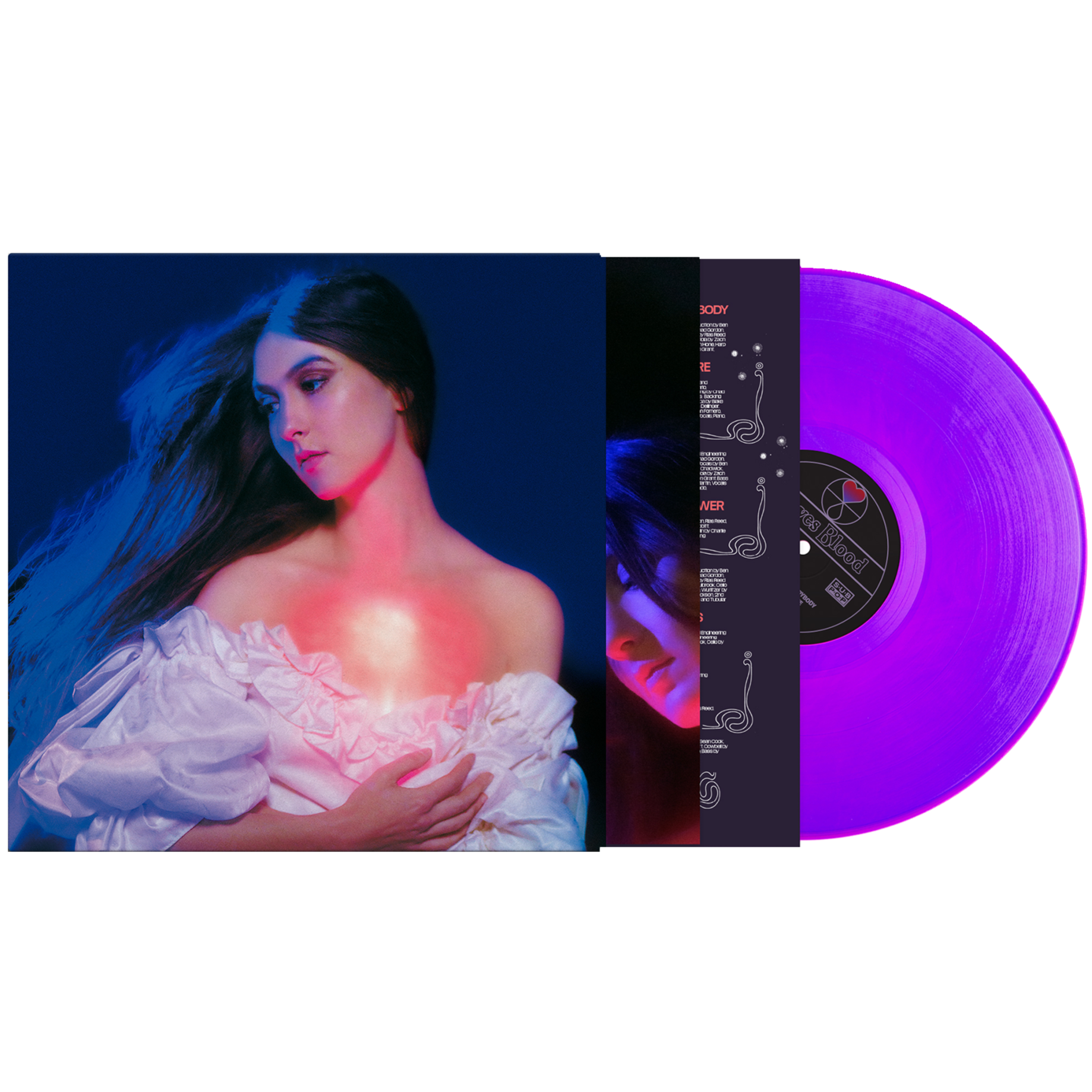 Weyes Blood - And In The Darkness, Hearts Aglow (Limited, Loser Edition, Purple Vinyl) (LP) - Joco Records