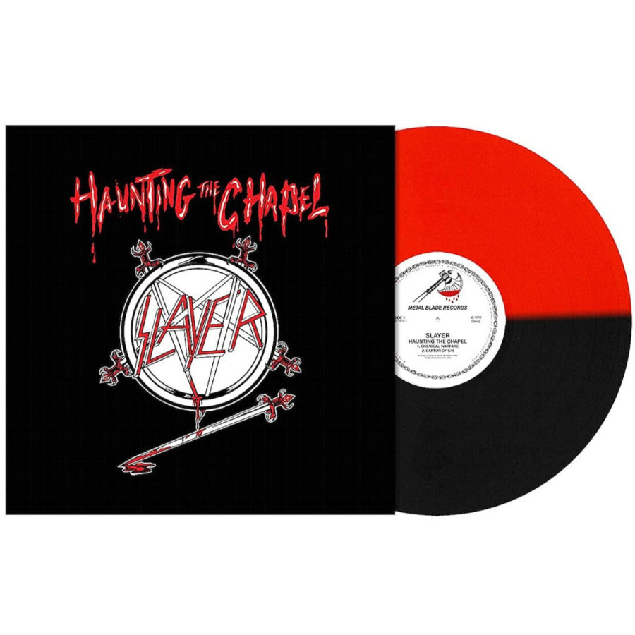 Slayer - Haunting The Chapel (Limited Edition, Red & Black Split Vinyl) (LP) - Joco Records