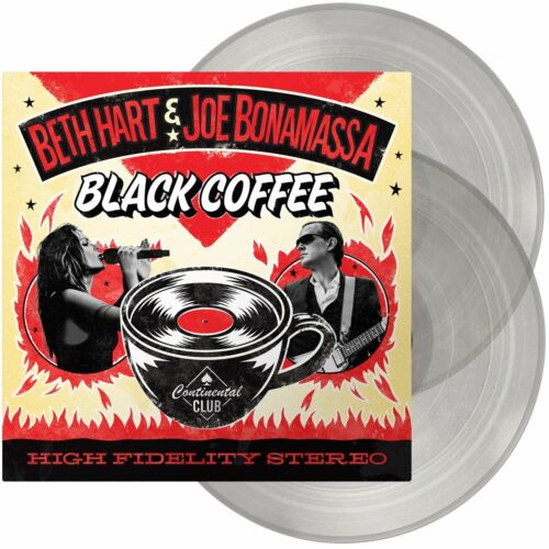 Beth Hart and Joe Bonamassa - Black Coffee (Color Vinyl, Transparent, Gatefold LP Jacket) (Import) (2 LP) - Joco Records