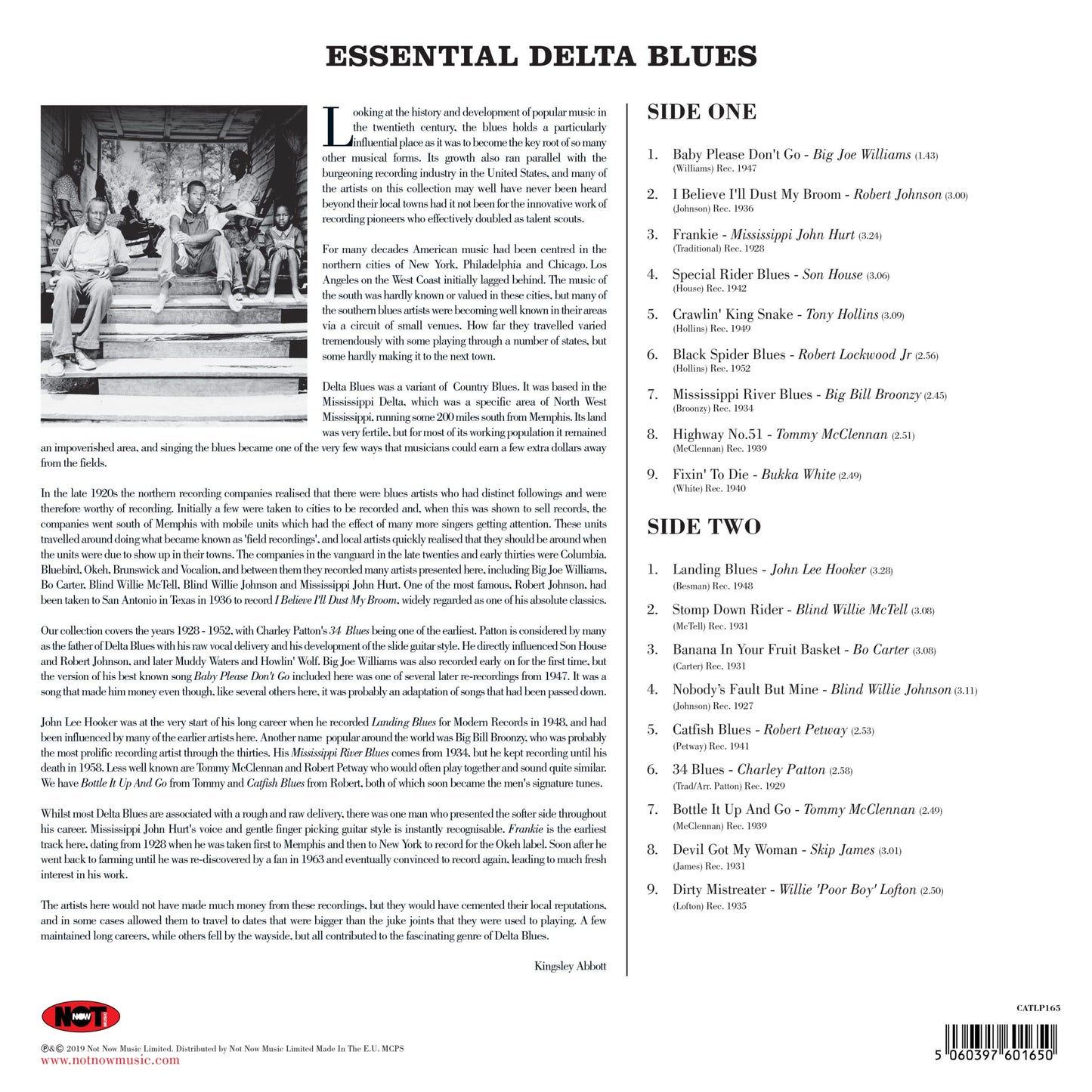 Various Artists - Essential Delta Blues (180 Gram) (LP) - Joco Records