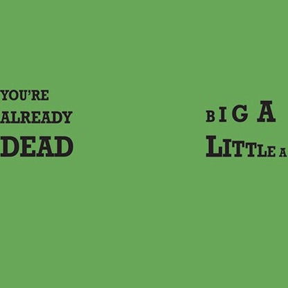 Crass - You're Already Dead / Big A Little A (Green Vinyl) - Joco Records