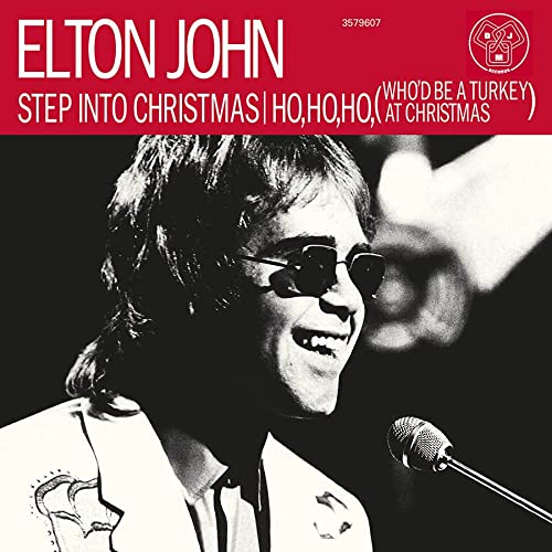 Elton John - Step Into Christmas (Limited Edition) (Red 10" Vinyl) - Joco Records