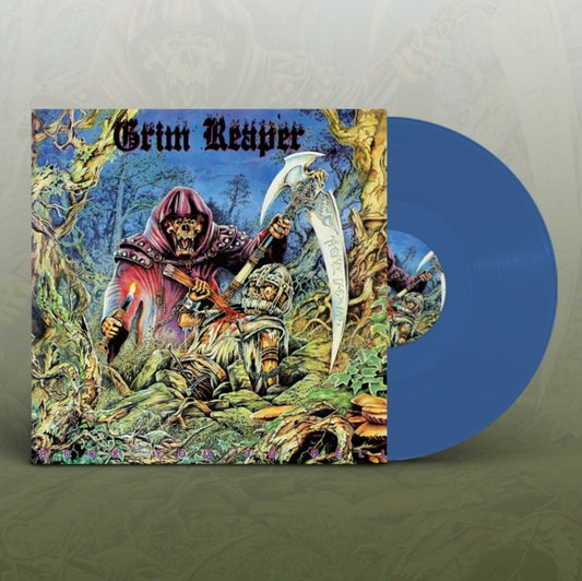 Grim Reaper - Rock You To Hell (Color Vinyl, Blue) (Import) - Joco Records