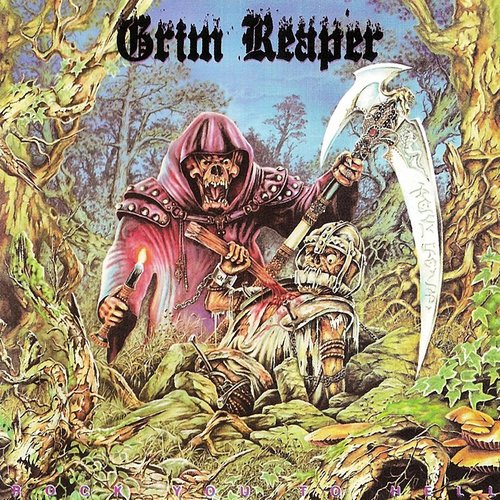 Grim Reaper - Rock You To Hell (Color Vinyl, Blue) (Import) - Joco Records