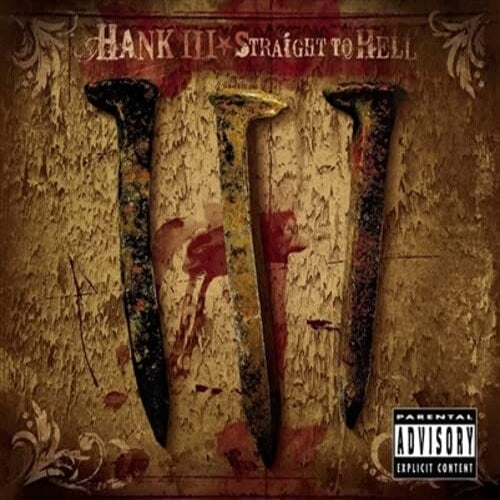 Hank III - Straight To Hell (Limited Edition, Color Vinyl,Blood Splatter Red) (2 LP) - Joco Records