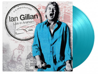 Ian Gillan - Live In Anaheim (Limited Edition, Gatefold, 180-Gram Turquoise Color Vinyl) (Import) (2 LP) - Joco Records