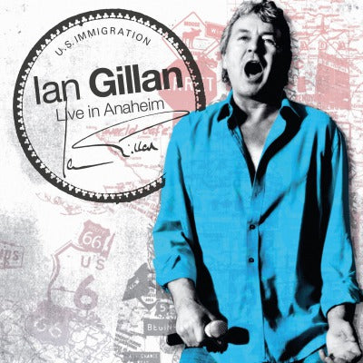 Ian Gillan - Live In Anaheim (Limited Edition, Gatefold, 180-Gram Turquoise Color Vinyl) (Import) (2 LP) - Joco Records