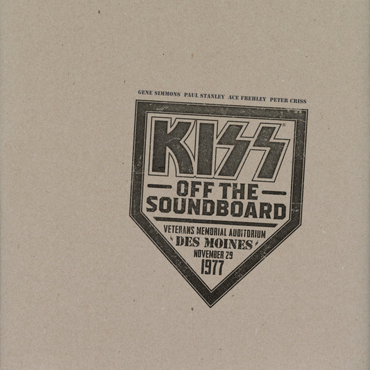 KISS - KISS Off The Soundboard: Live In Des Moines (2 LP) - Joco Records