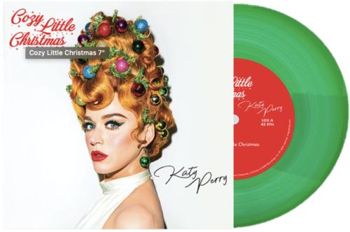 Katy Perry - Cozy Little Christmas (Color Vinyl, Green) (7" Single) - Joco Records