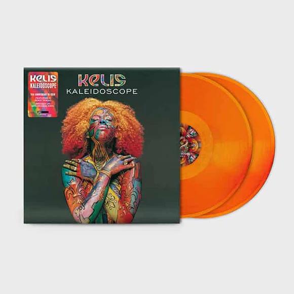 Kelis - Kaleidoscope (Clear Vinyl, Orange, Limited Edition) (2 LP) - Joco Records