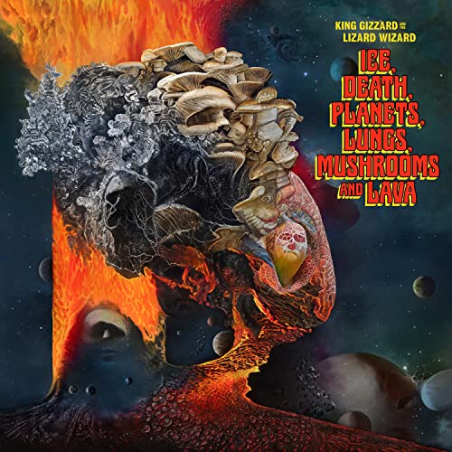 King Gizzard & The Lizard Wizard - Ice, Death, Planets, Lungs, Mushrooms and Lava (Recycled Black Wax 2 LP) - Joco Records