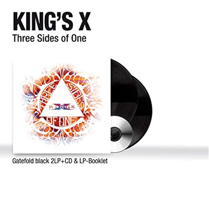 King's X - Three Sides Of One (Gatefold LP Jacket, With CD, Booklet) - Joco Records
