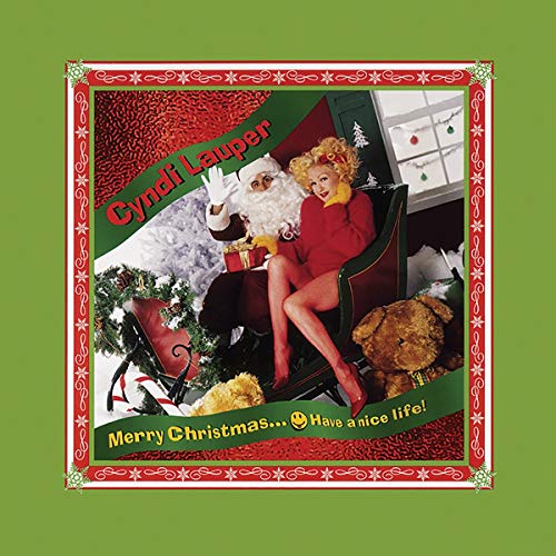 Cyndi Lauper - Merry Christmas…Have a Nice Life! (Limited Edition, Candy Cane Swirl Vinyl) (LP) - Joco Records