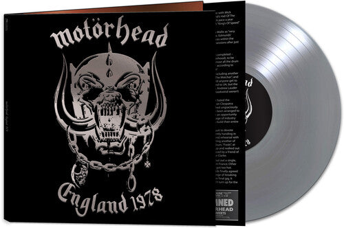 Motorhead - England 1978 (Color Vinyl, Silver, Remastered) - Joco Records