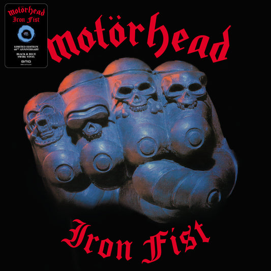 Motörhead - Iron Fist (Black & Blue Swirl Vinyl) - Joco Records