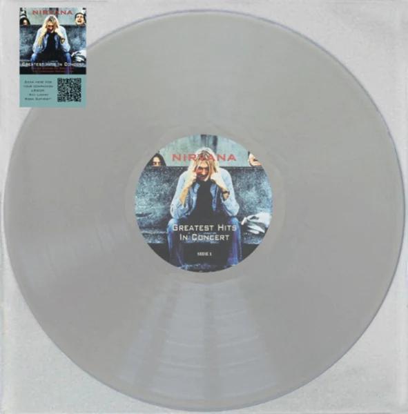Nirvana - Greatest Hits In Concert (Limited Edition Import, Grey Vinyl) (LP) - Joco Records