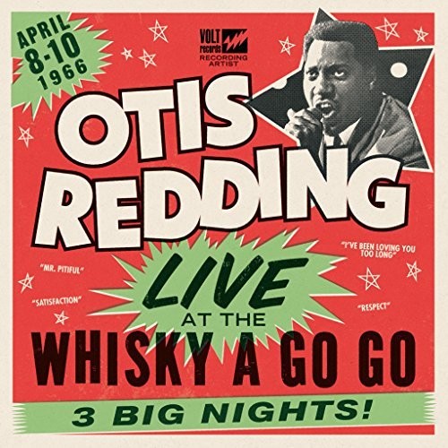 Otis Redding - Live At The Whiskey A Go Go (180 Gram Vinyl) (2 LP) - Joco Records