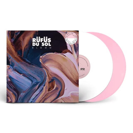 Rufus Du Sol - Bloom (Limited Edition, Pink & White Color Vinyl) (Import) (2 LP) - Joco Records