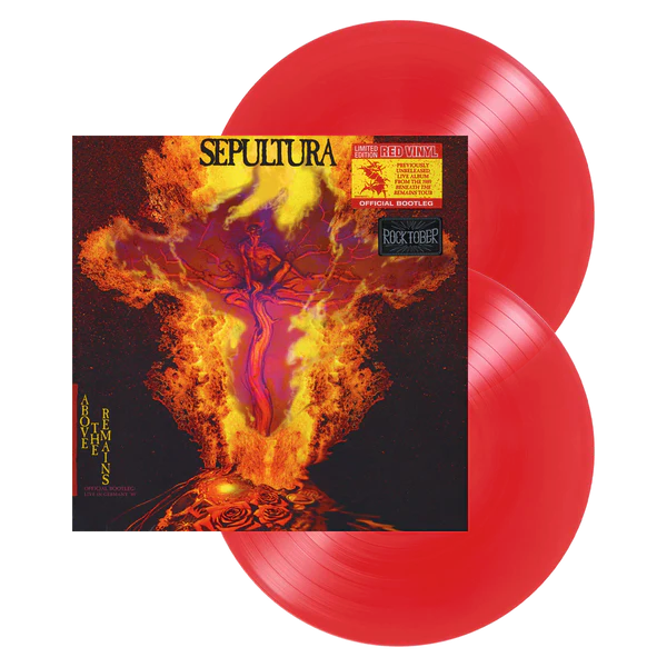 Sepultura - Above The Remains - Live '89 (Limited Edition, Red Vinyl, Rocktober 2018 Exclusive) - Joco Records