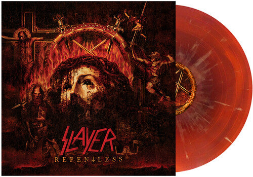 Slayer - Repentless (Limited Edition, OxBlood & Orange Swirl w/ Mustard Splatter Color Vinyl) - Joco Records