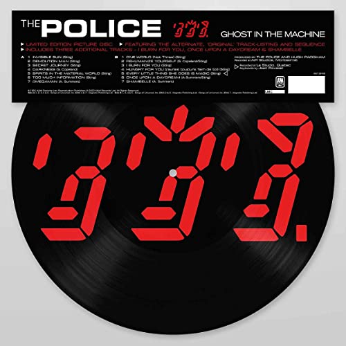 The Police - Ghost In The Machine (Picture Disc) - Joco Records