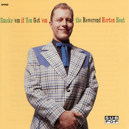 The Reverend Horton Heat - Smoke 'em If You Got 'em (Color Vinyl, Clear Vinyl, Limited Edition) - Joco Records