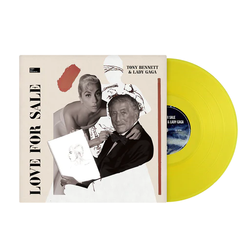 Tony Bennett & Lady Gaga - Love For Sale (Limited Edition, 180 Gram Yellow Vinyl) - Joco Records