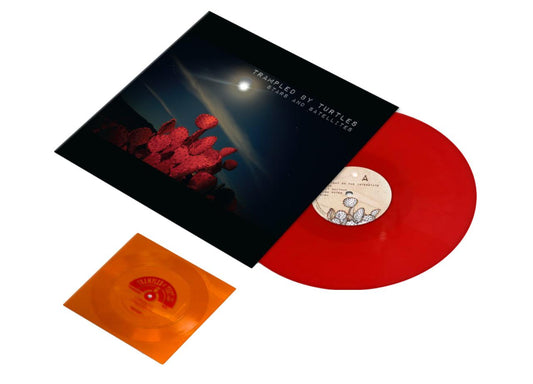 Trampled by Turtles - Stars And Satellites (Limited Edition, Clear Red Vinyl, Anniversary Edition) - Joco Records