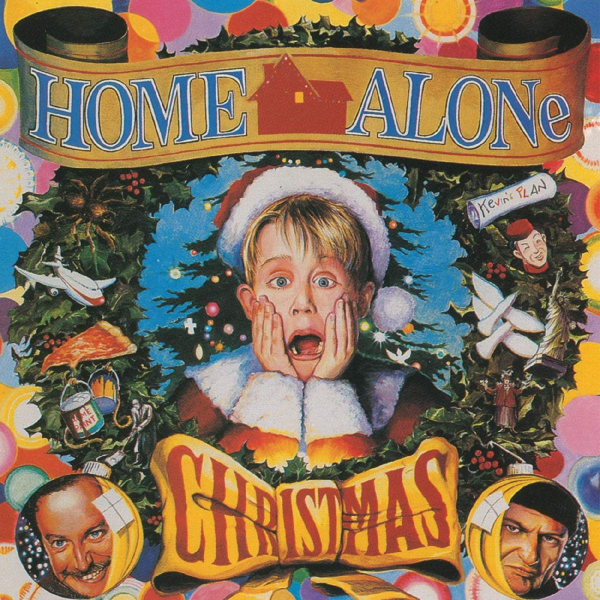 Various Artists - Home Alone Christmas (Clear with Red & Green Swirl Vinyl) - Joco Records