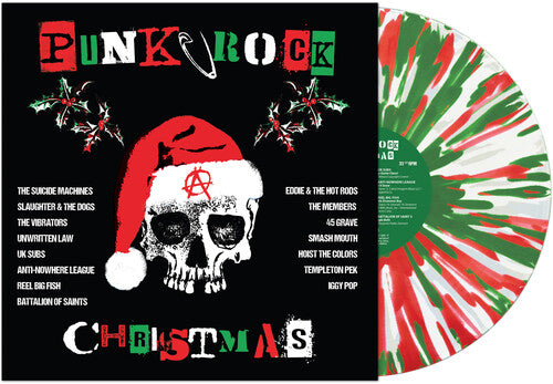 Various Artists - Punk Rock Christmas (Limited Edition) (Red, Green, & White Splatter Color Vinyl) - Joco Records